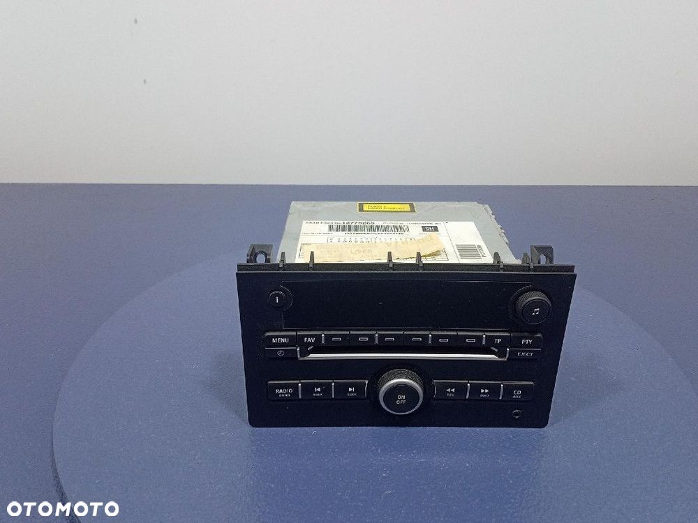 SAAB 9-3 II RADIO CD FABRYCZNE 12779269 - 1