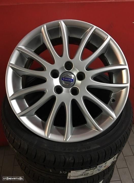 Jantes 17 Originais Volvo C30 / V40 / V50 / V60 usadas em bom estado com pneus - 1