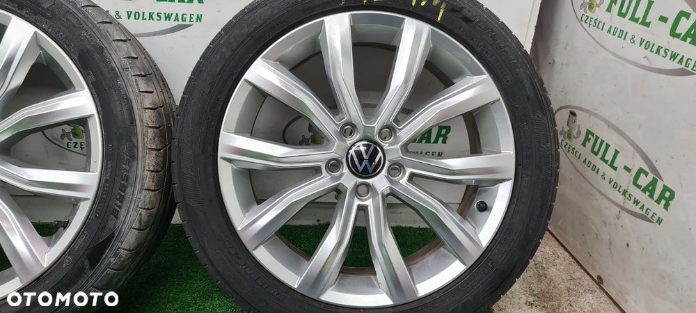 VW T-Roc 215/50/R18  FELGI KOŁA ALUFELGI  2GA601025D (L, AB) 7Jx18 ET45 5x112 2020r - 5
