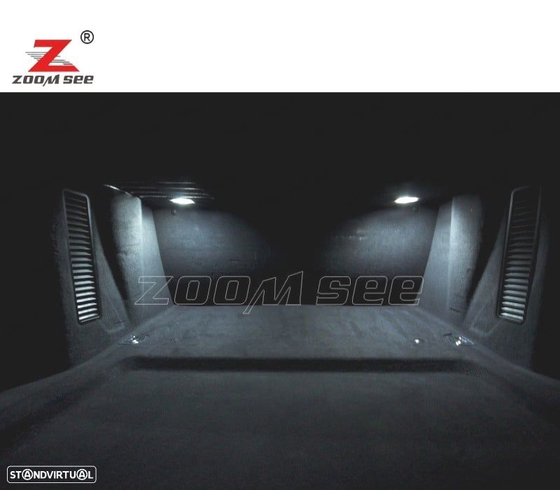 KIT COMPLETO DE 25 LÂMPADAS LED INTERIOR PARA AUDI A8 S8 D3 2003-2009 - 5