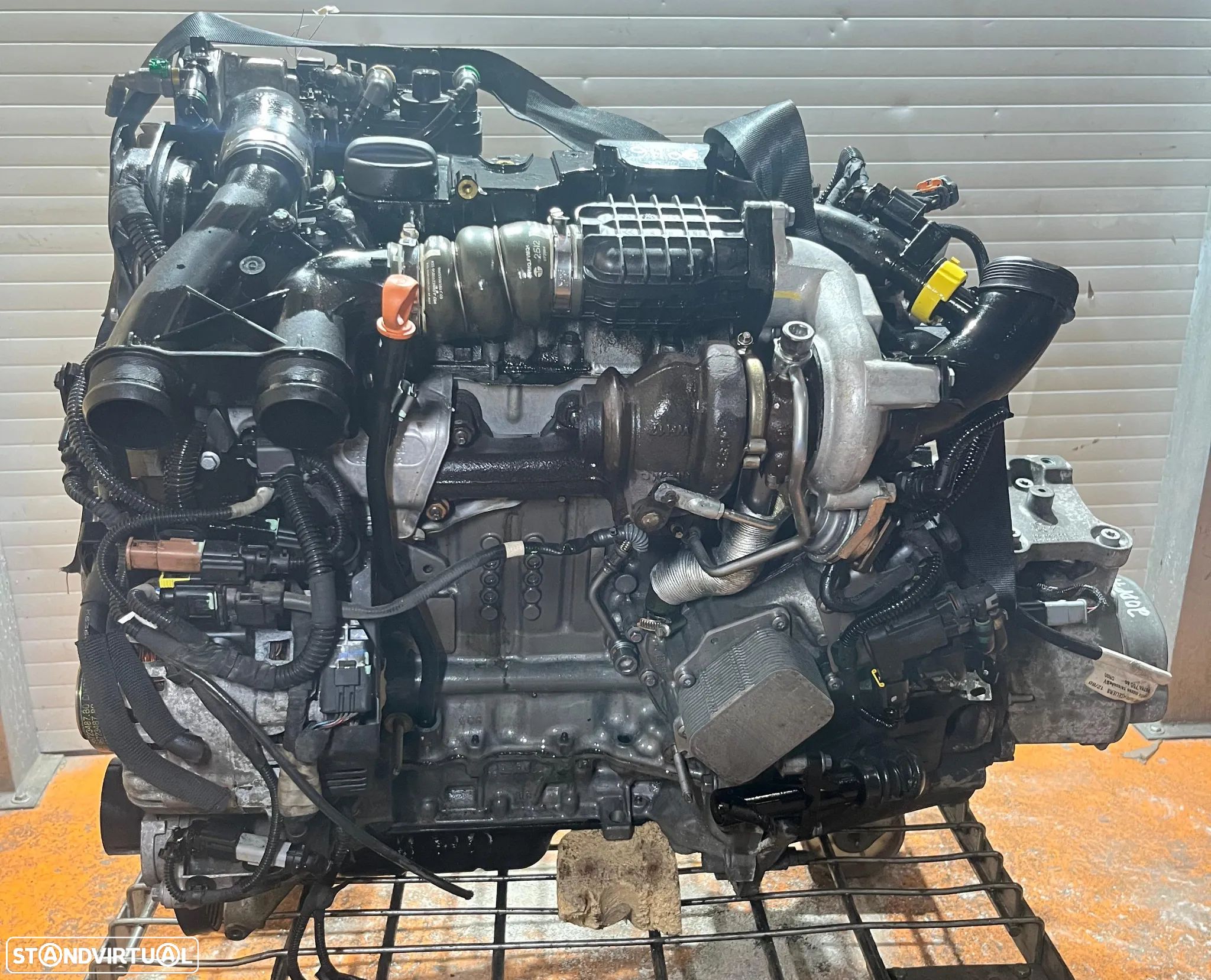 Motor Peugeot 207/308/5008/Partner/Citroen C3/C4/Berlingo 1.6 Hdi Ref: 9H06 - 1