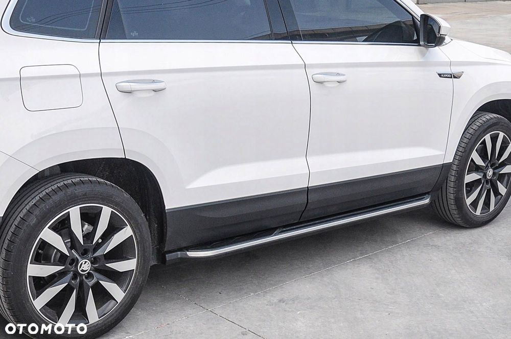 skoda karoq 2017+ stopnie boczne progi samochodowe + śruby - 4
