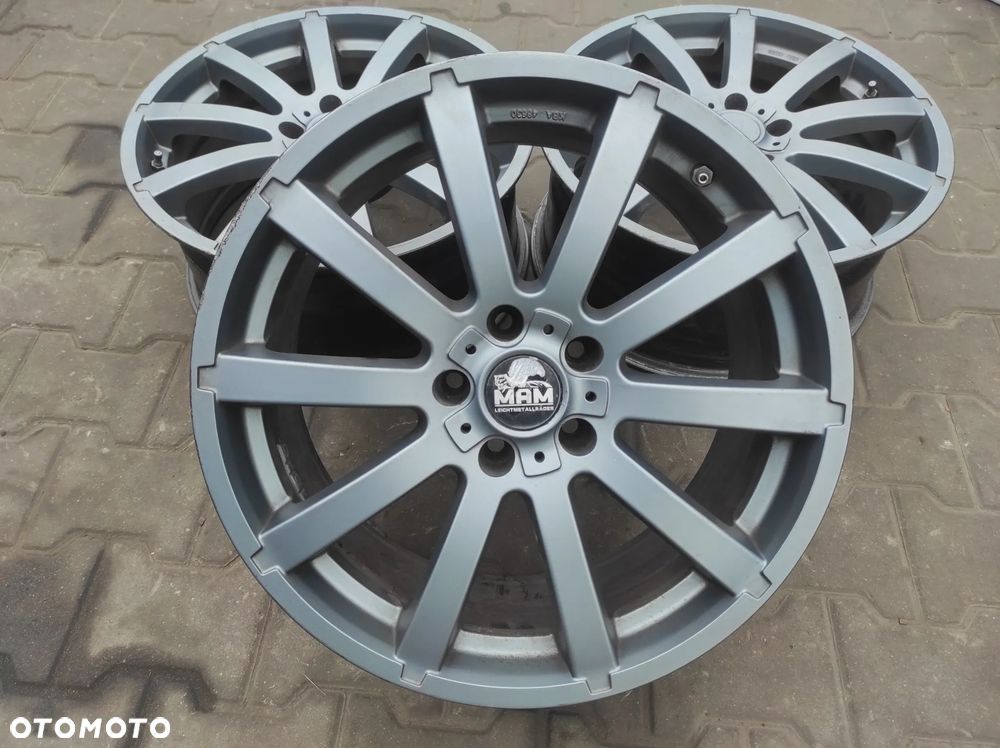FELGA ALUMINIOWA KOŁO ALUFELGA 5X112 R18 8J ET 35 MAM W3 8018 STW WYSYŁKA !!!!! - 2