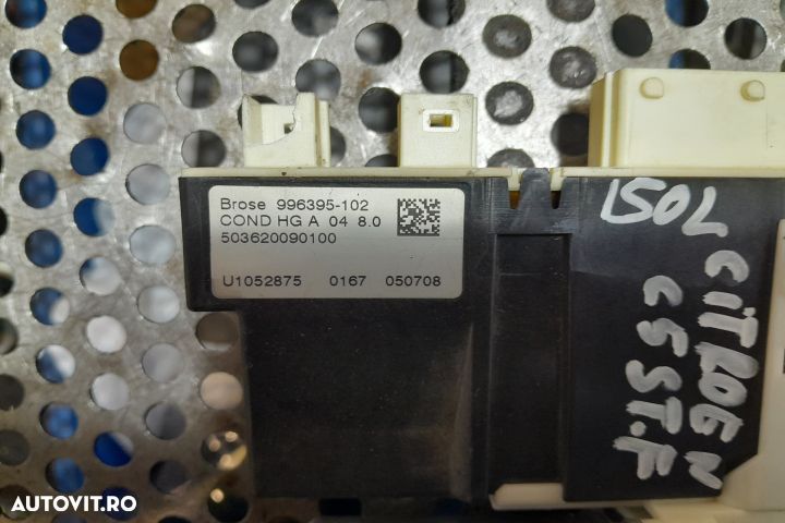Motoras macara geam fata stanga 503620090100 503620090100 Citroen C5 - 2