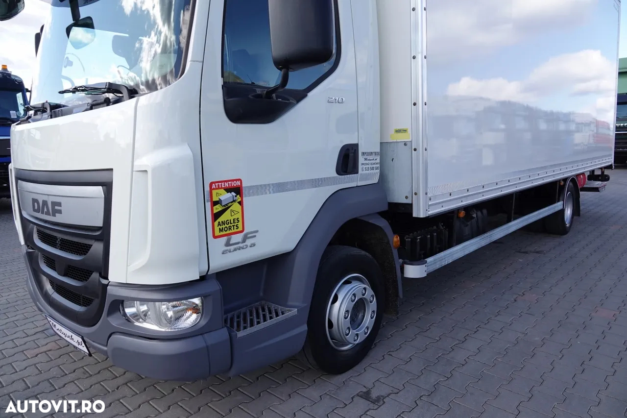 DAF LF 210 / CONTAINER - 7 M / SOLO / DHOLLANDIA LIFT / EURO 6 - 6