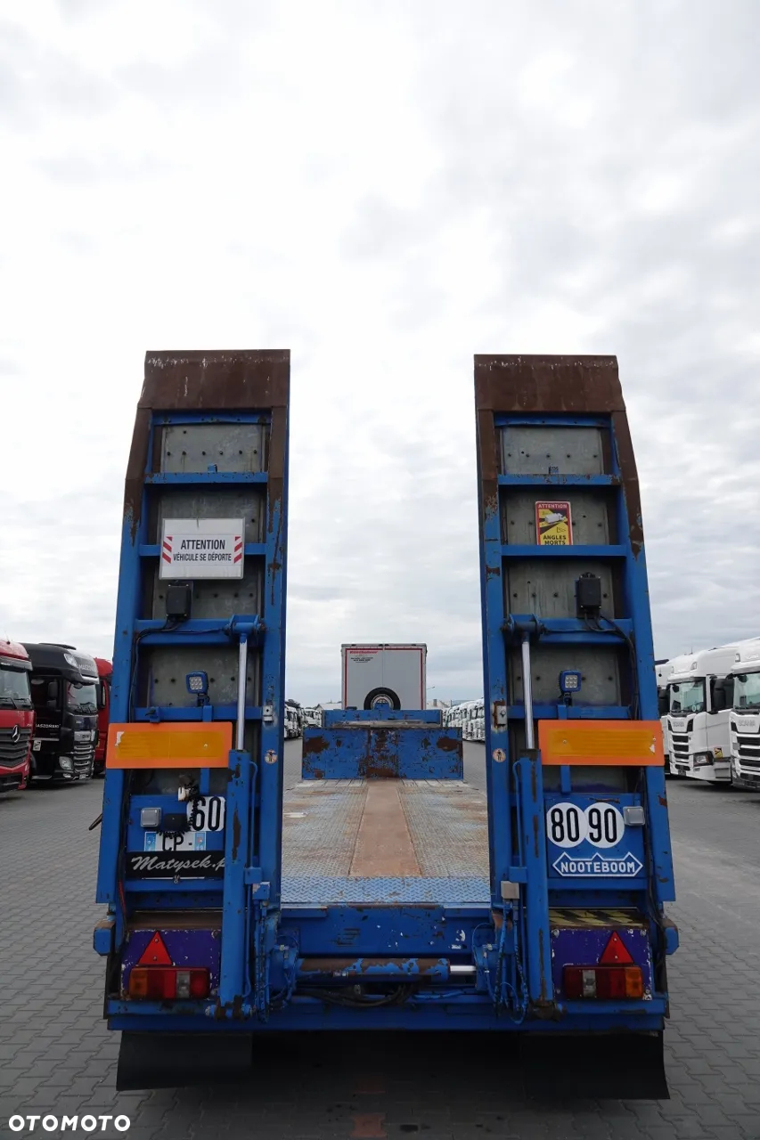 Nooteboom NISKOPODWOZIE / DMC: 80 000 KG / 5 OSI / OSIE SKRĘTNE / NAJAZDY HYDRAULICZNE - 13