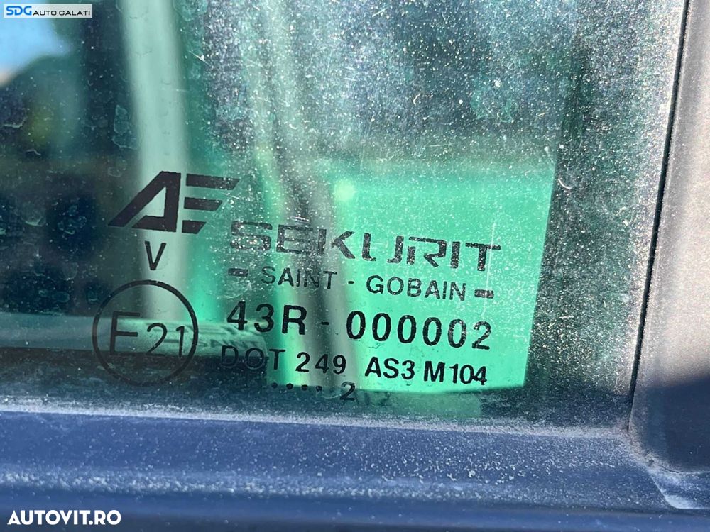 Geam Sticla de pe Usa Portiera Stanga Spate Ford Galaxy 1996 - 2006 Cod gsusssdgbvs1 - 2