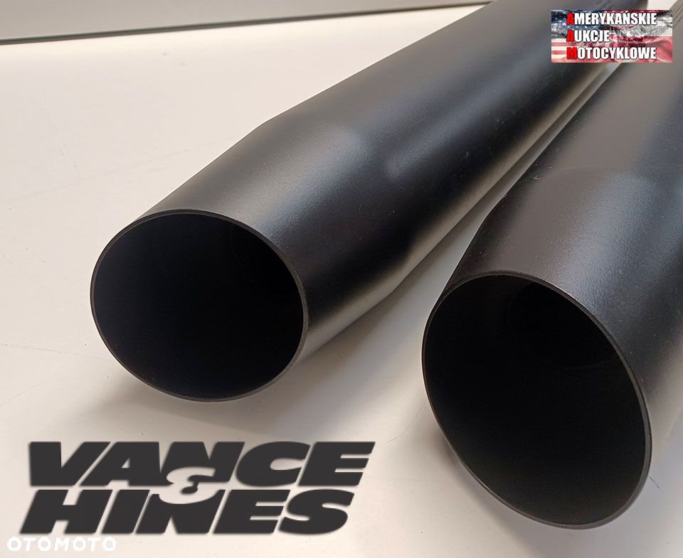 Tłumiki Vance & Hines, nowe, czarne, 4.5" Torquer 450 Slip-On 46674 - 3