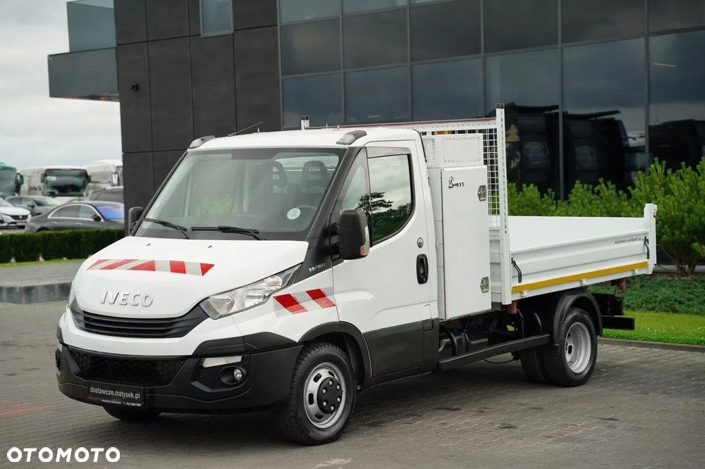 Iveco DAILY 35-160 / WYWROTKA ALUMINIOWA 3 STRONNA / BLIŹNIAK / MANUAL / BLOKADA MOSTU / SPROWADZONY / EURO 6 - 15