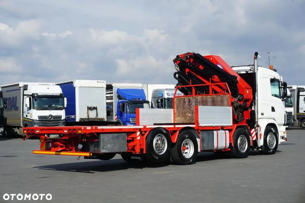 Scania G 480 / 8 X 2 / SKRZYNIOWY + HDS / HMF THOR - O K6 + JIB FJ 2000 K6 / WYSIĘG 33,5 M - 8
