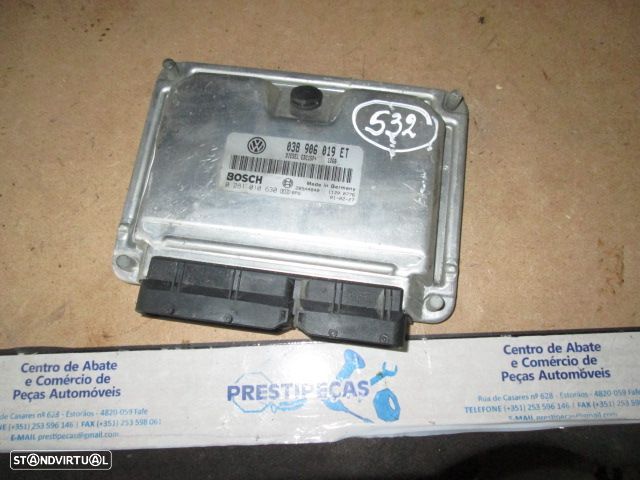 Centralina 038906019ET 0281010630 SEAT ALHAMBRA 2003 1,9 TDI BOSCH - 1