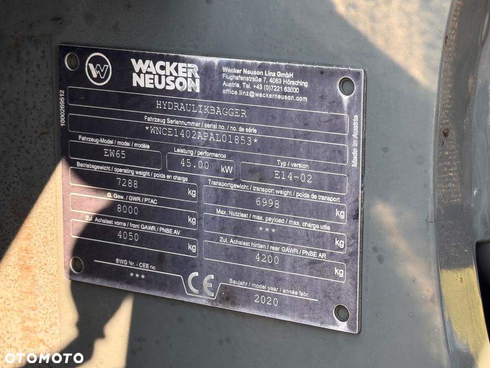 Wacker Neuson EW 65 - 8