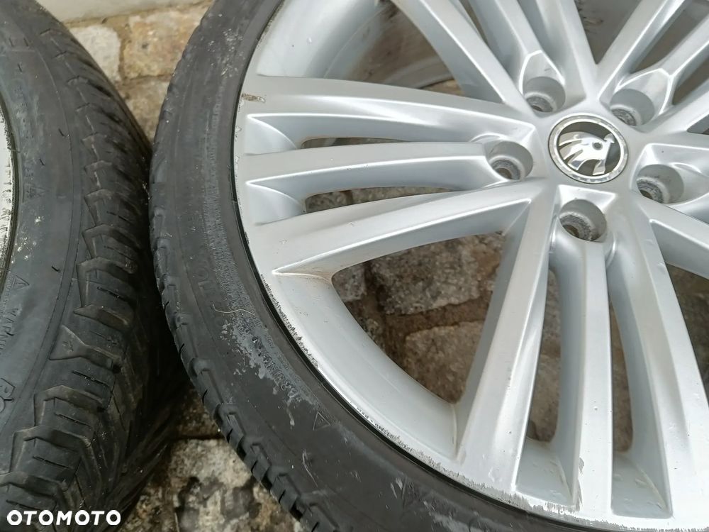Felgi Aluminiowe 18 Skoda Superb 5x112 ET46 3T0601025T Koła Seat Audi VW - 20