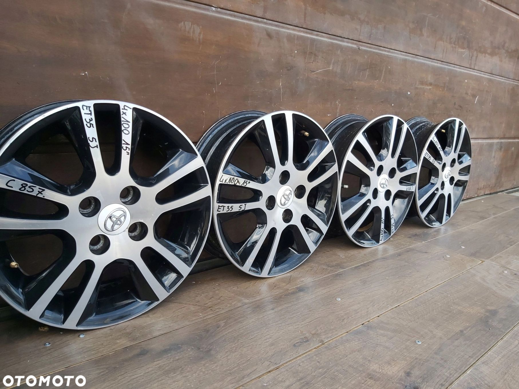 Toyota AYGO Alufelgi 15 4 x 100 PZ493-90674 - 2