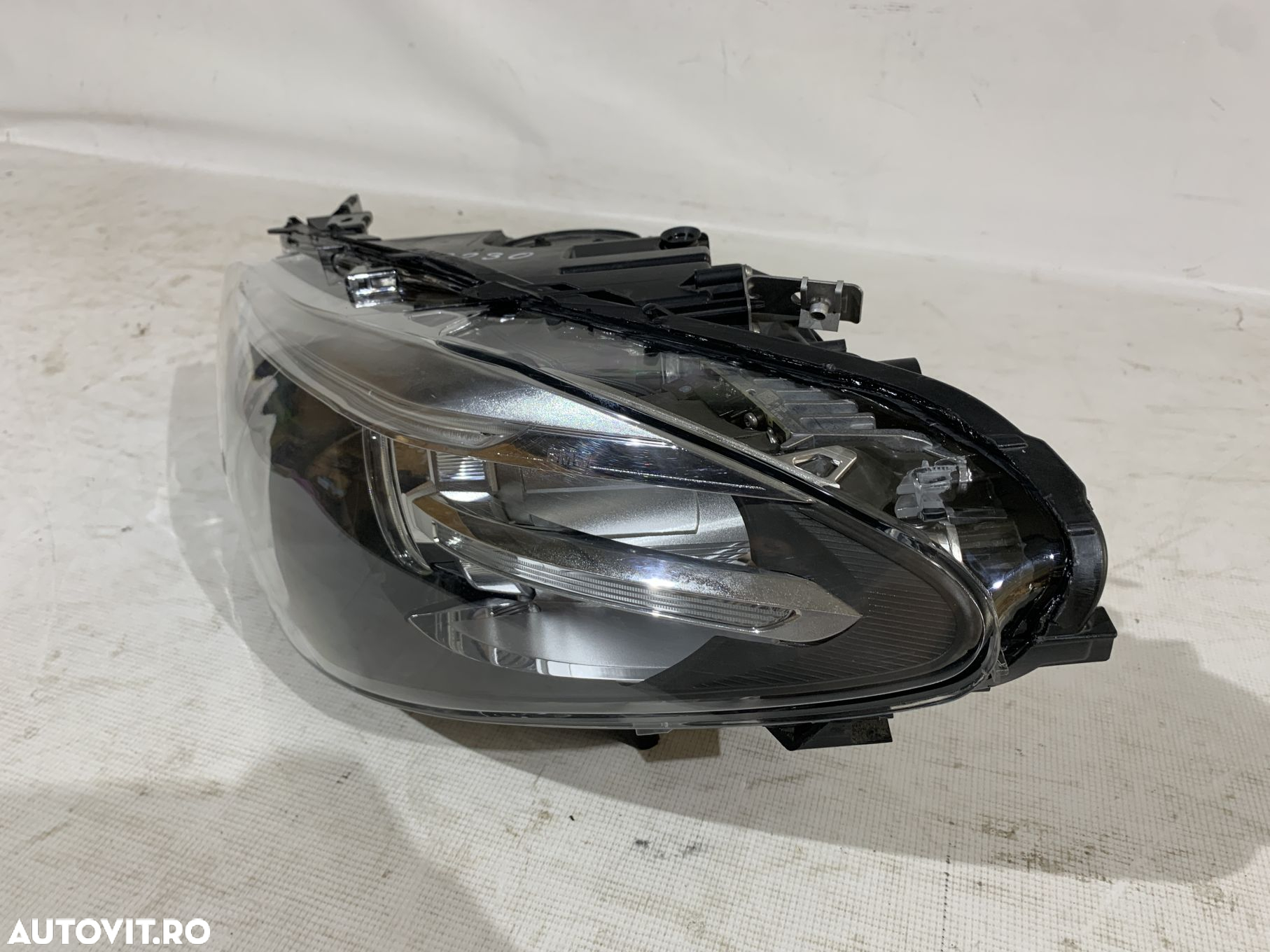 Far stanga BMW seria 5, F10, F11, LCI,Facelift, bi-xenon, fara adaptiv, 2013, 2014, 2015, 2016, cod origine OE 7343911 - 4