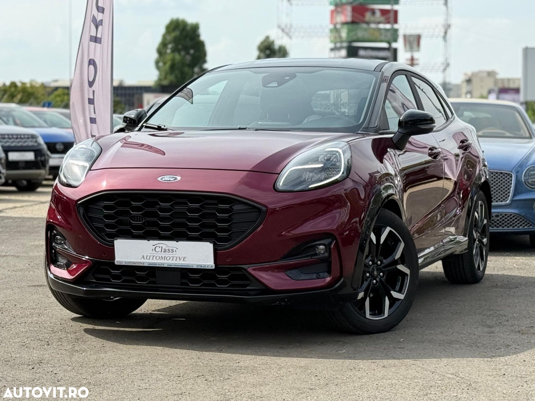 Ford Puma 1.0 EcoBoost MHEV Aut. ST Line X Vivid Ruby Edition - 10