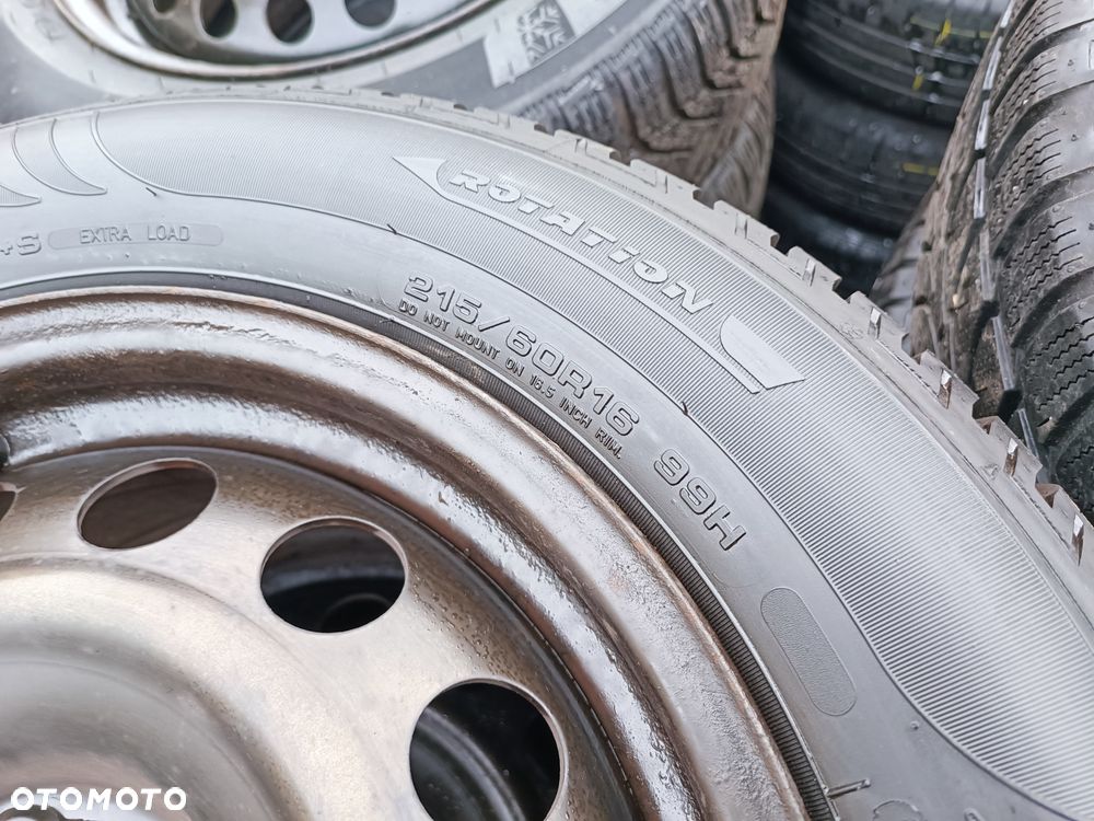 5x108 Felgi Stal Stalowe 16 Koła Zimowe Zima PEUGEOT 308 308S 508 PARTNER III 3 EXPERT Traveller OPEL ASTRA L VI 6 VIVARO C Zafira Life COMBO E V 5 GRANDLAND CITROEN BERLINGO III 3 GRAND C4 PICASSO JUMPY SPACETOURER TOYOTA PROACE VERSO Legnica ALU-RAD 215/60 8,5mm jak NOWE - 2