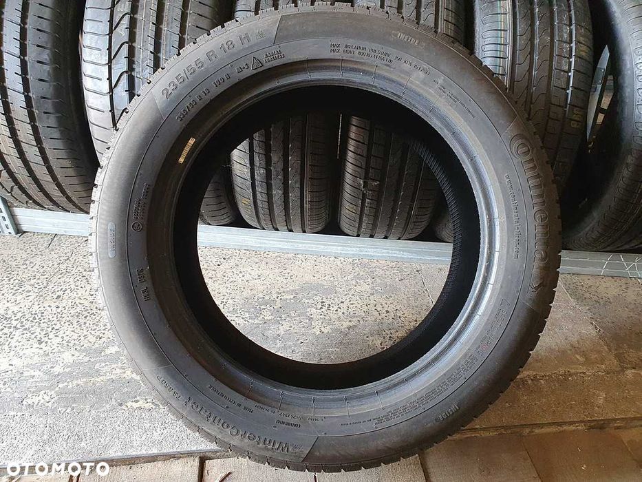 1x Opona zimowa 235/55/18 CONTINENTAL W.C. TS850P - 100H 8.5mm! - 3