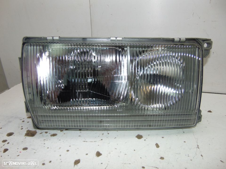 Mercedes w123 farois novos redondo quadrado - 2