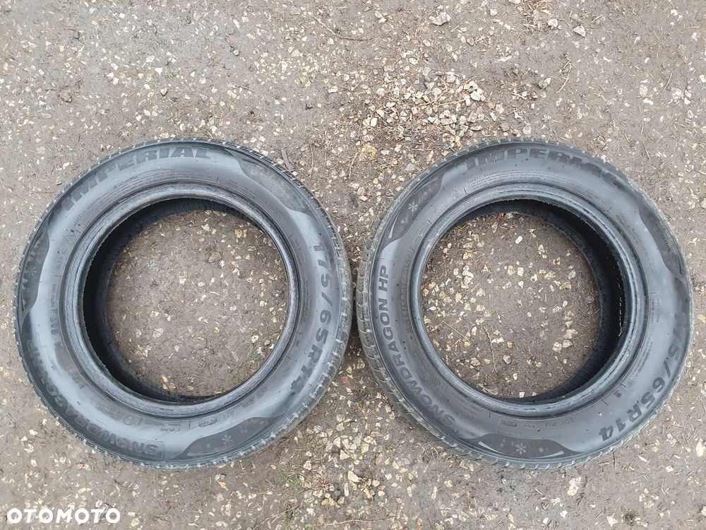 Opony zimowe 2 szt Imperial Snowdragon HP 175/65R14 ZIMOWE ZIMÓWKI PARA OPON 2022R  6MM - 2