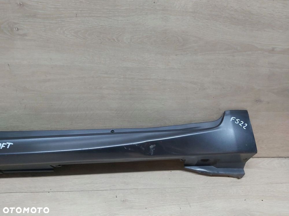 Toyota Avensis T27 LIFT 15 - 18r listwa progowa lewa nakładka progu - 2