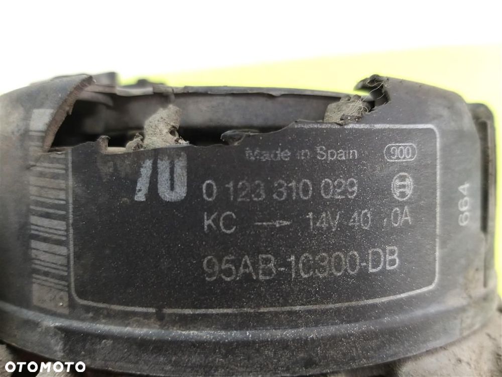Alternator Ford Escort 1995-1990 1,4 B BOSCH 0123310029 70A ORYGINAŁ - 2