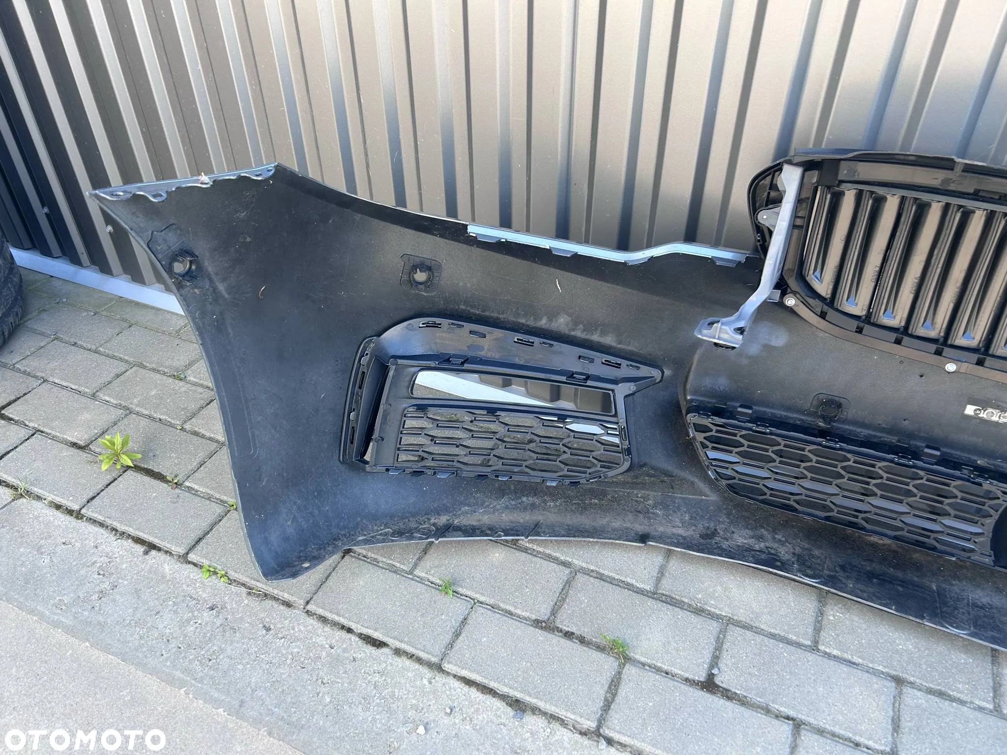 BMW 5 G30 M-Pakiet Zderzak Przód Przedni 6xPDC Radar Frozen Arctic Gray 490 - 10