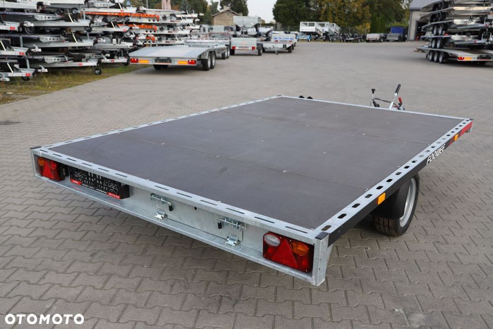 Inny Platforma FOOWEE 3.2x2.2 do transportu dwóch quadów, buggy DMC 1300kg, Podjazdy 2.4m alu - 5