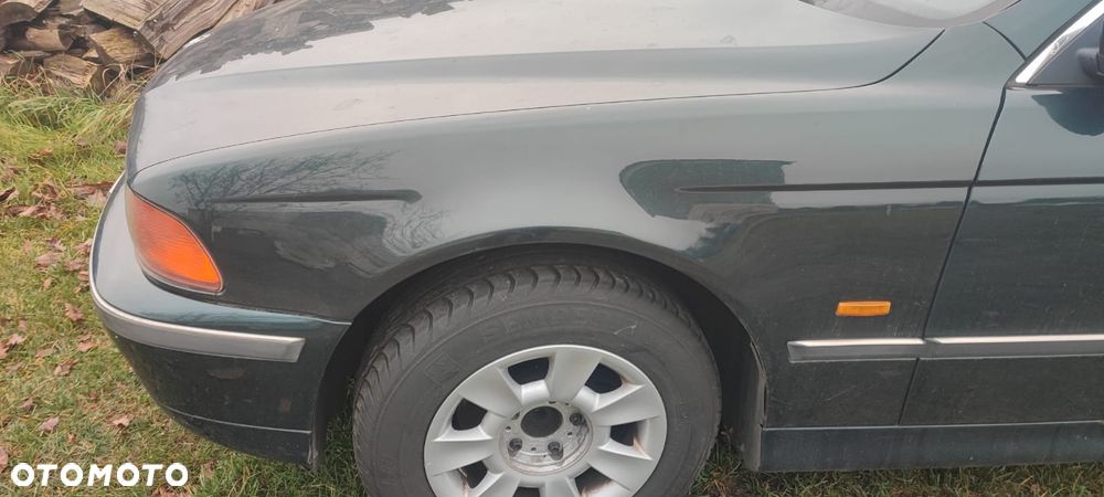BMW E39 KOMPLETNY PRZÓD maska zderzak lampy błotniki pas 2.5 B OXFORDGRUEN - 3