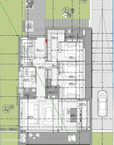 Terreno com projeto - 1045m2 - Grande imagem: 4/5
