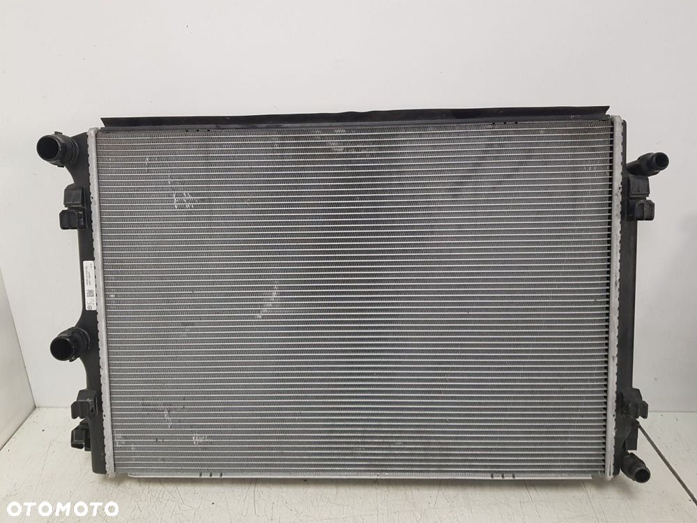 KOMPLET CHŁODNIC WODY KLIMAYZACJI OBUDOWA WENTYLATORA VW AUDI A3 GOLF 7 VII PASSAT B8 5Q0121251GL - 8
