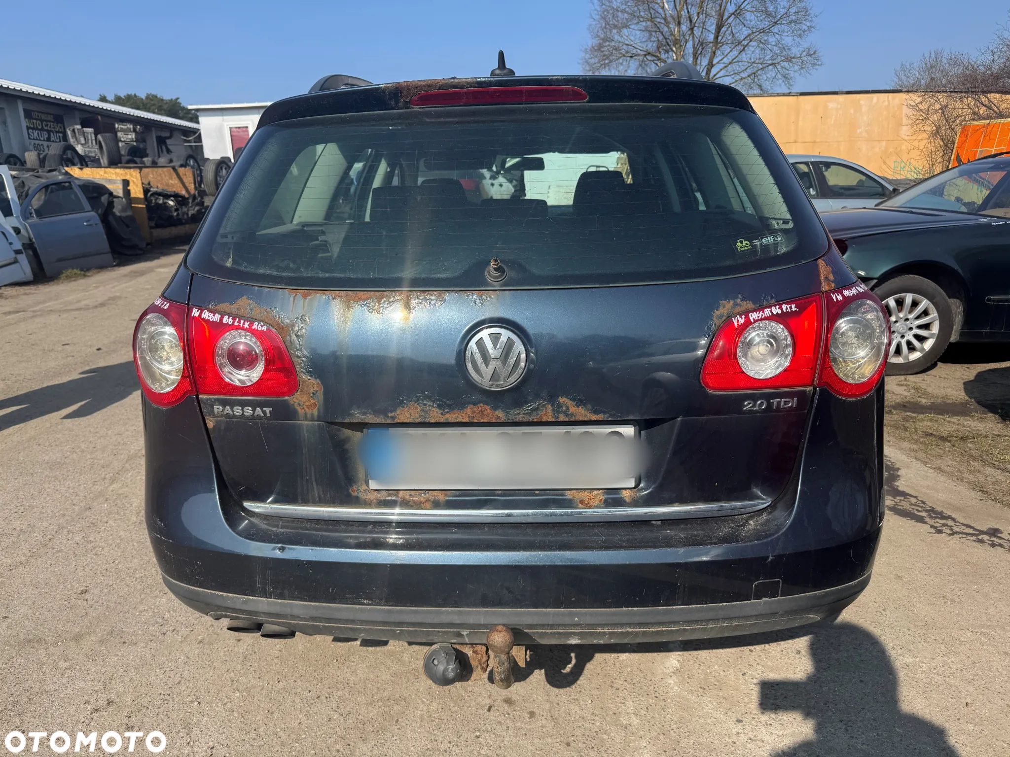VW PASSAT B6 2006 2.0 TDI LC5F KOMBI AUTOMAT NA CZĘŚCI - 5