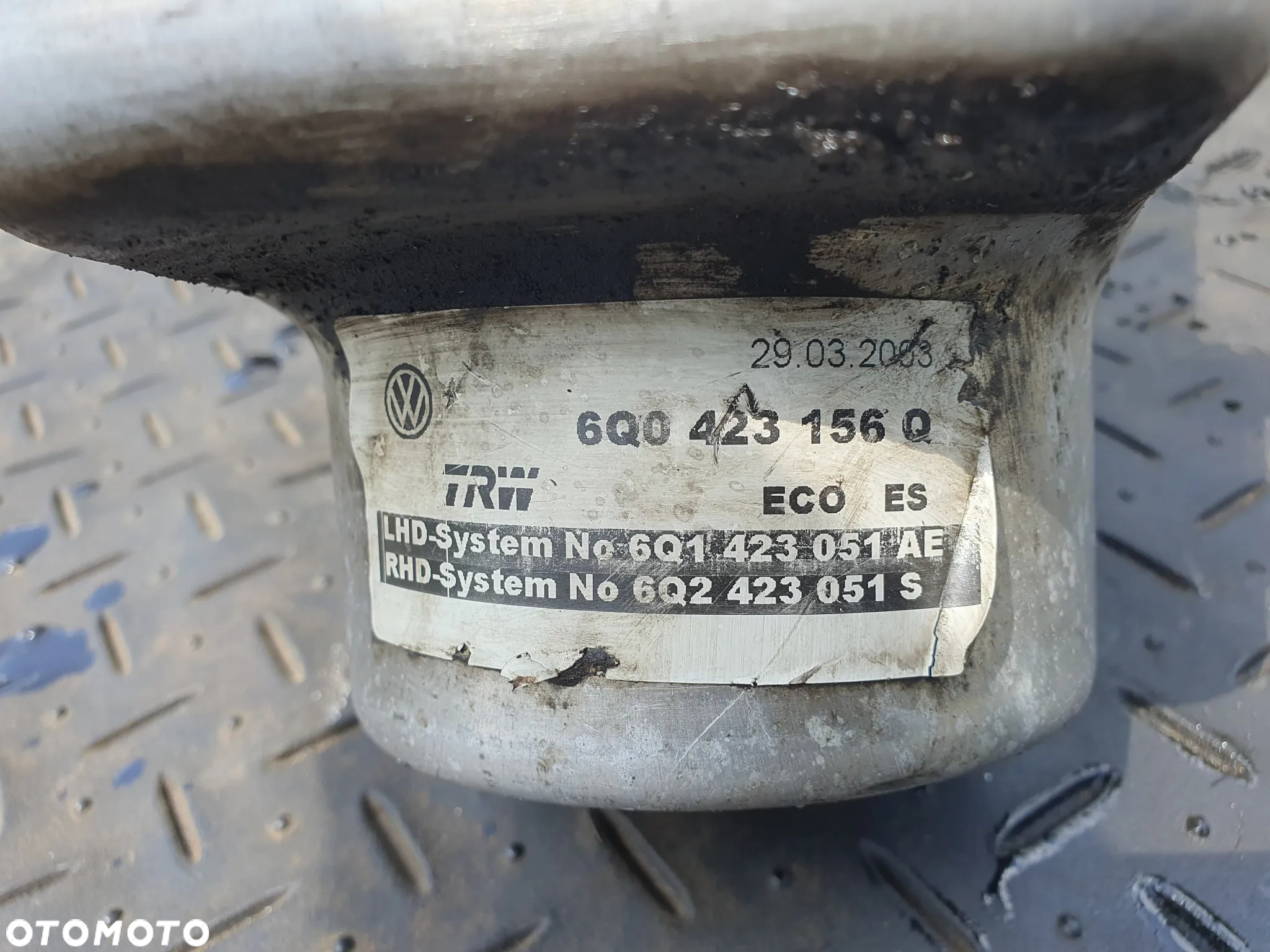 POMPA WSPOMAGANIA ELEKTRYCZNA 6Q0423371 6Q0423156Q 6Q1423051AE 6Q2423051S ORYGINAŁ TRW VW POLO IV 9N LUPO AROSA FABIA I 6Y IBIZA III 6L CORDOBA - 3