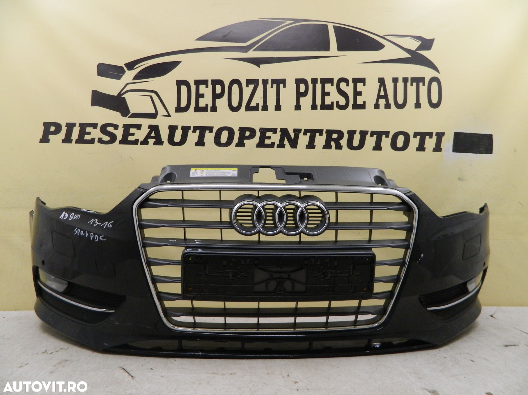Bara fata Audi A3 Hatchback 8V, 2012, 2013, 2014,  2015, 2016, cod origine 8V3807437. - 2