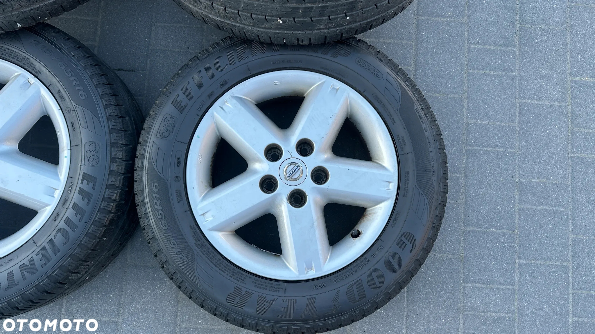Koła r16 nissan 5x114.3 215/65 SUV felgi alufelgi ET40 - 4