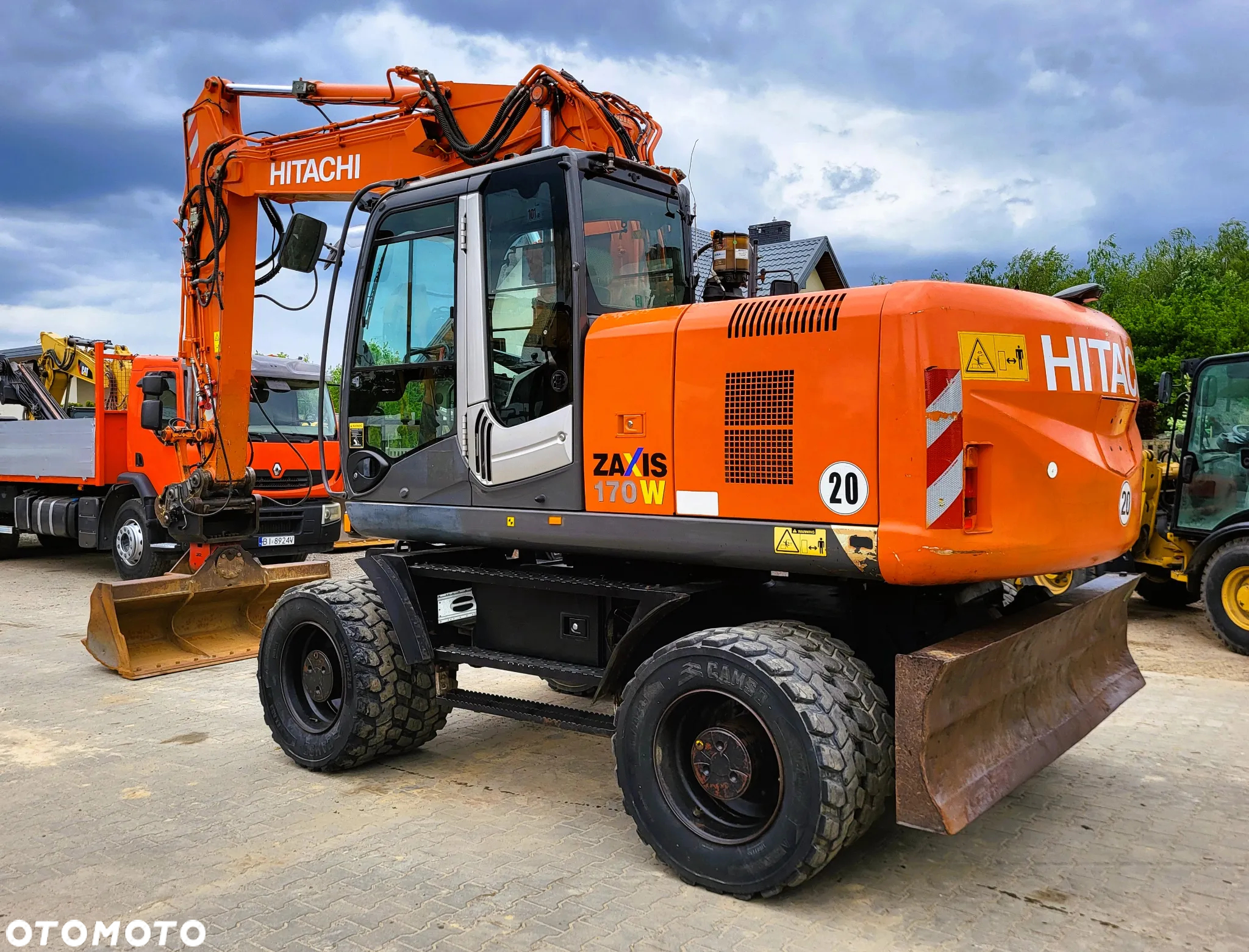 Hitachi ZX 170W-3 / z Niemiec / Stan idealny !!! / - 5