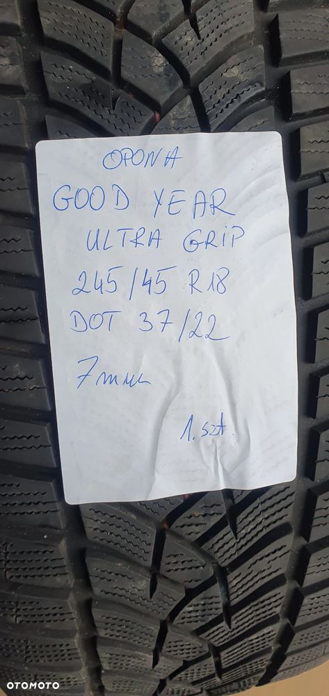 Opona GoodYear UltraGrip Performance + Run Flat 245/45 R18 7mm 3722 - 10