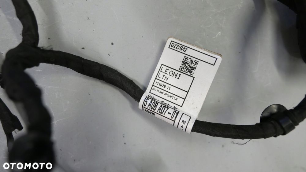 bmw g22 wiązka instalacja fotela prawego 5a0bad7 5a0bad1 - 5