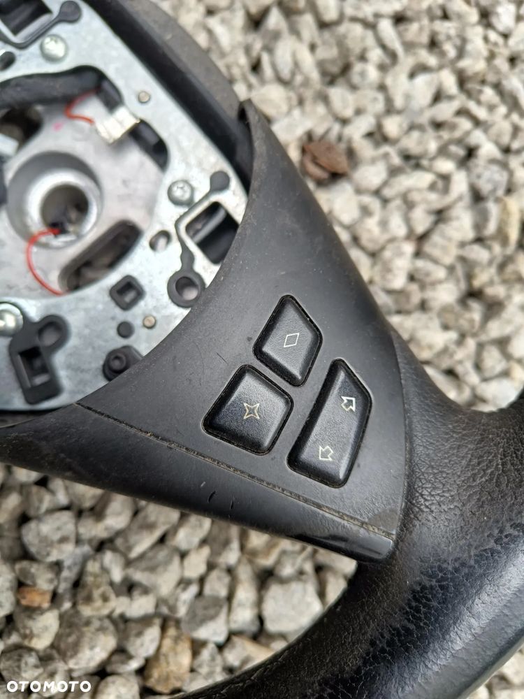 BMW E60 E61 M-PAKIET KIEROWNICA SKÓRZANA PALONA NA PRZYCISK - 10