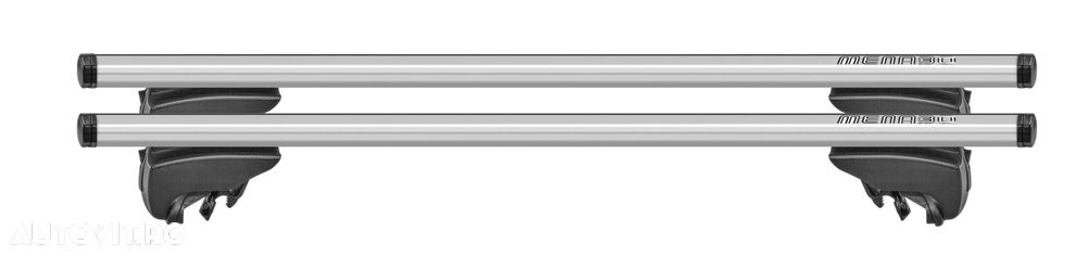Bare transversale aero cu prindere pe sine Menabo Lince Silver - 3