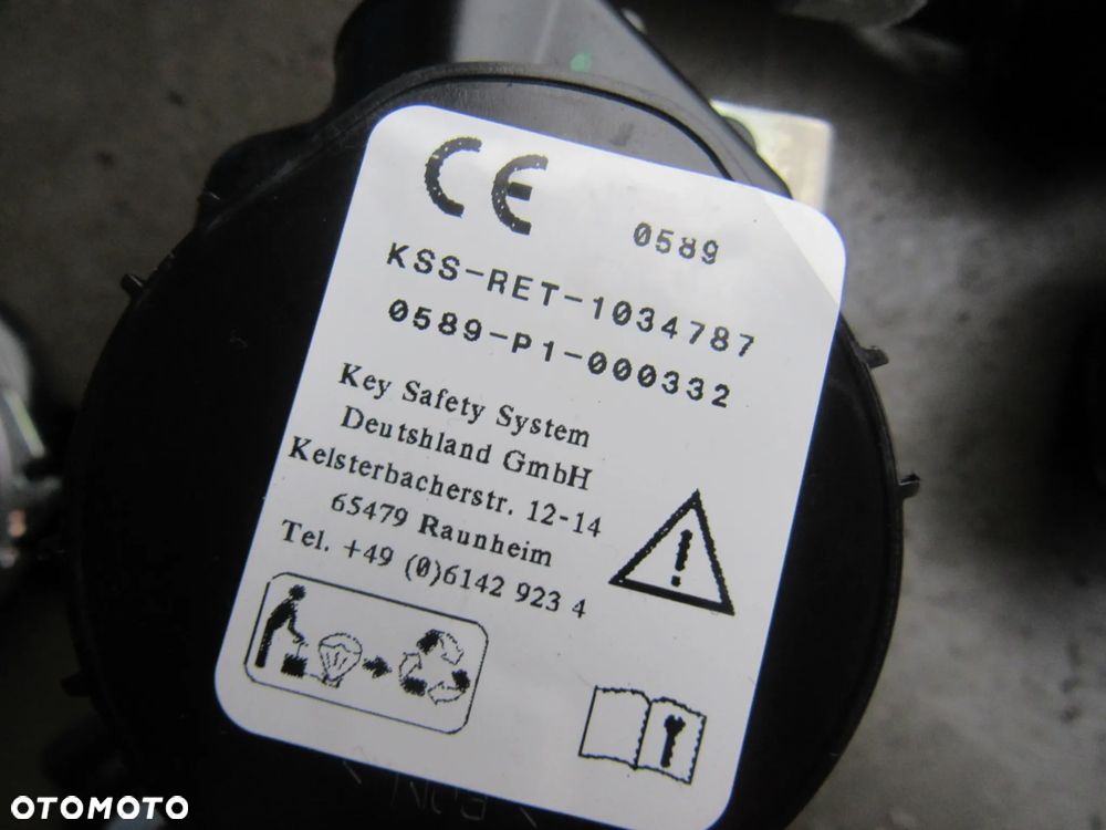 ford galaxy mk4 komplet pasów bezpieczeństwa orginał - 5