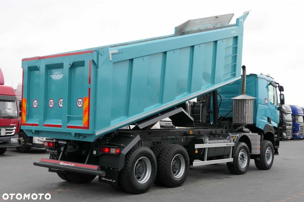 Renault K 480 / 8x6 / WYWROTKA TYLNOZSYPOWA 25 m3 / EURO 6 - 3
