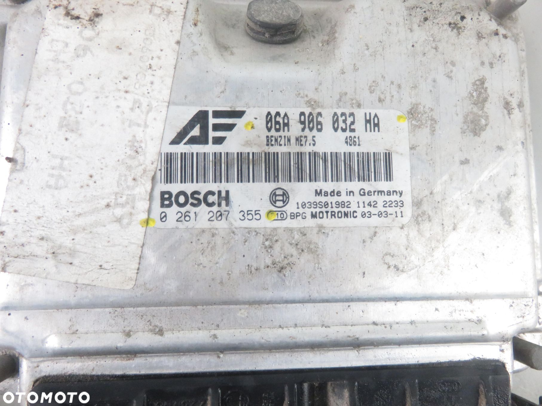 STEROWNIK VW SHARAN I 1.8 T 20V 06A906032HA 0261207355 - 5