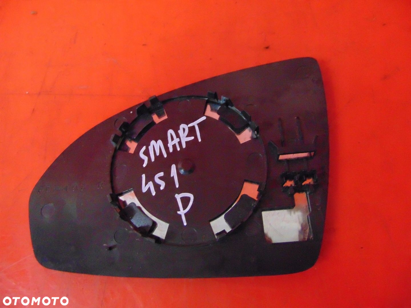 SMART ForTwo II 451 07- WKŁAD SZKŁO LUSTERKA PRAWY - 3