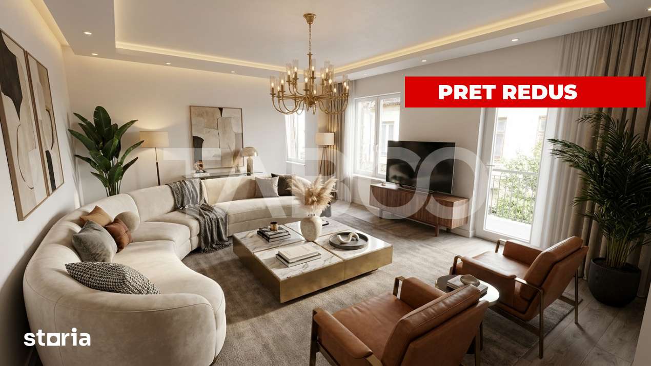 Apartament la CHEIE 3 camere 76 mpu 3 locuri parcare Turnisor Sibiu — fotografia 1