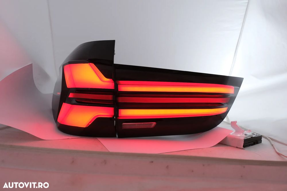 Stopuri Full LED BMW X5 F15 (2013-2018) Conversie la G05 Design - 10