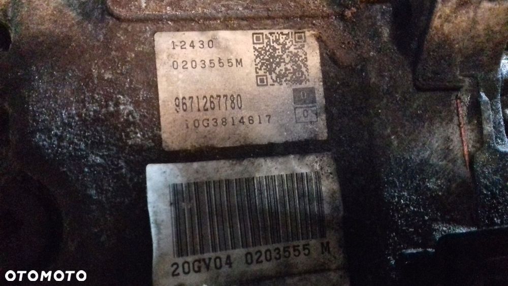 skrzynia biegów 20gv04 sterownik 9664134780 citroen c5 iii x7 3.0 hdi 08- - 7