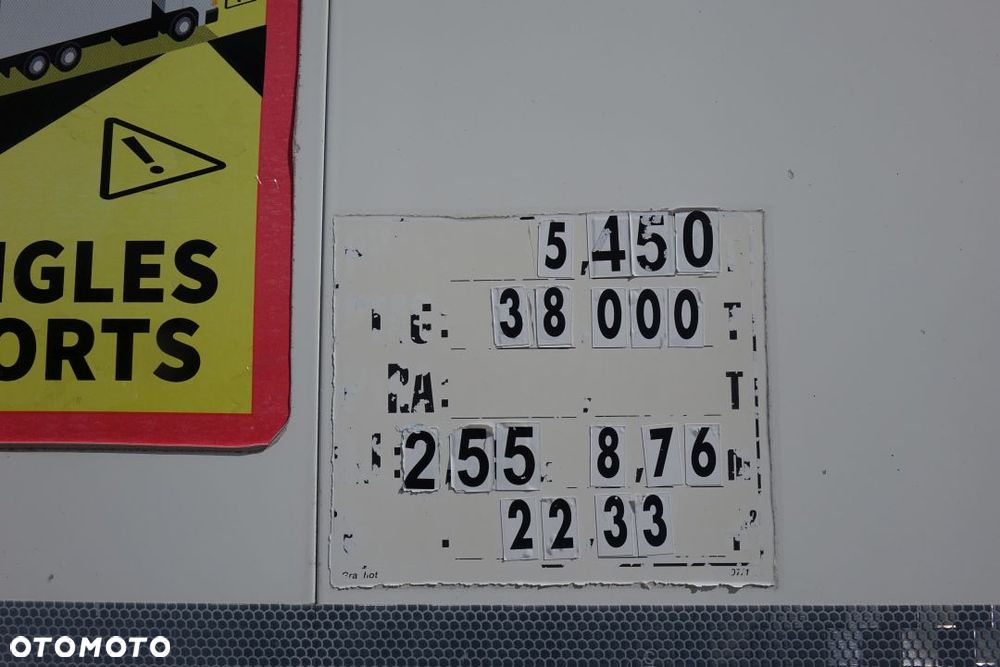 Stas WYWROTKA 26,5m3 / ALUMINIOWA /OSIE SAF /OŚ PODNOSZONA / ALUMINIOWE FELGI / SZYBER ZBOŻOWY / PLANDEKA - 34