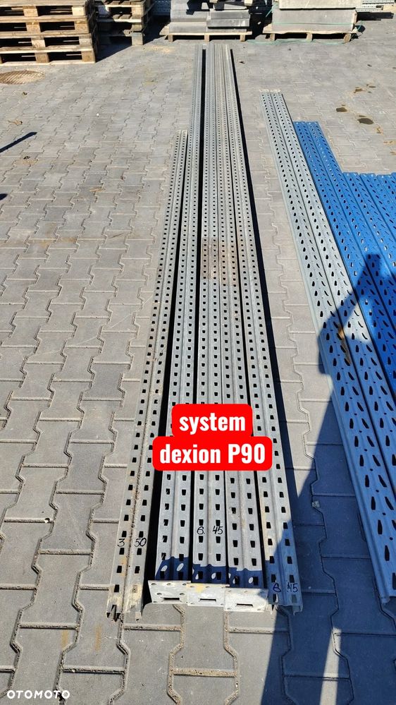 W-wa REGAŁY MAGAZYNOWE PALETOWE NOGA NOGI TRAWERSY WDX DEXION P90 - 2