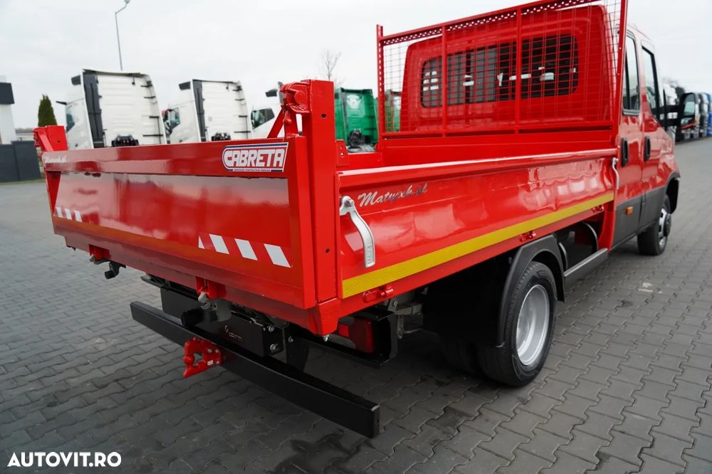 Iveco DAILY 35-130 / BASCULATOR / CU TRACȚIE DUBLA / DOUĂ TRANSPORTURI / MANUAL / 7 LOCURI / - 20